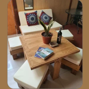 Terraza 1 Sillón + Mesa Taburete