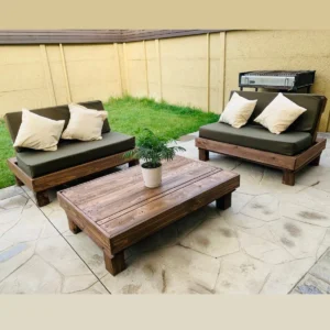 Terraza 2 sillones + mesa de centro M